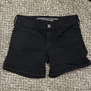 American Eagle Outfitters Women's Dark Jean Shorts super stretch size 2